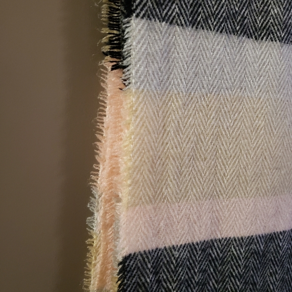 Isaac Mizrahi Striped Blanket Scarf - Picture 11 of 15